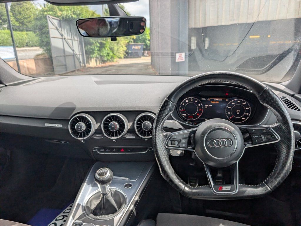 2017 AUDI TT 1.8 TFSI S line Coupe 3dr Petrol Manual Euro 6 (s/s) (180 ps) - vehicle photo 14 for sale on PureCar