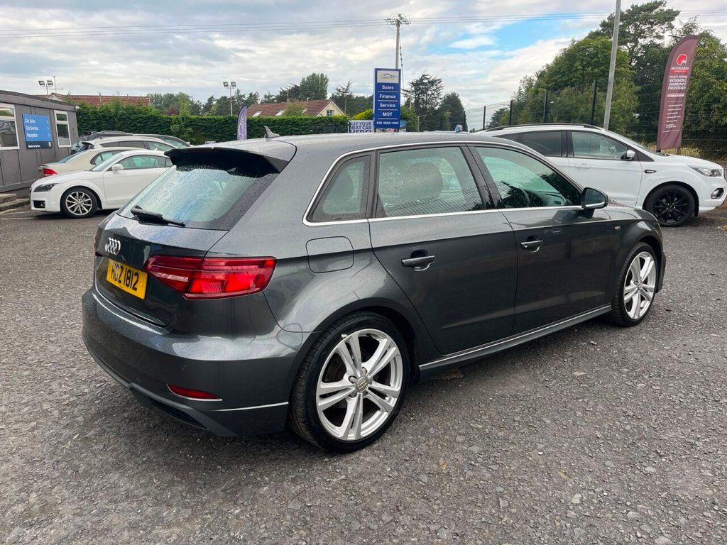 2017 AUDI A3 1.5 TFSI CoD S line Sportback 5dr Petrol Manual Euro 6 (s/s) (150 ps) - vehicle photo 8 for sale on PureCar