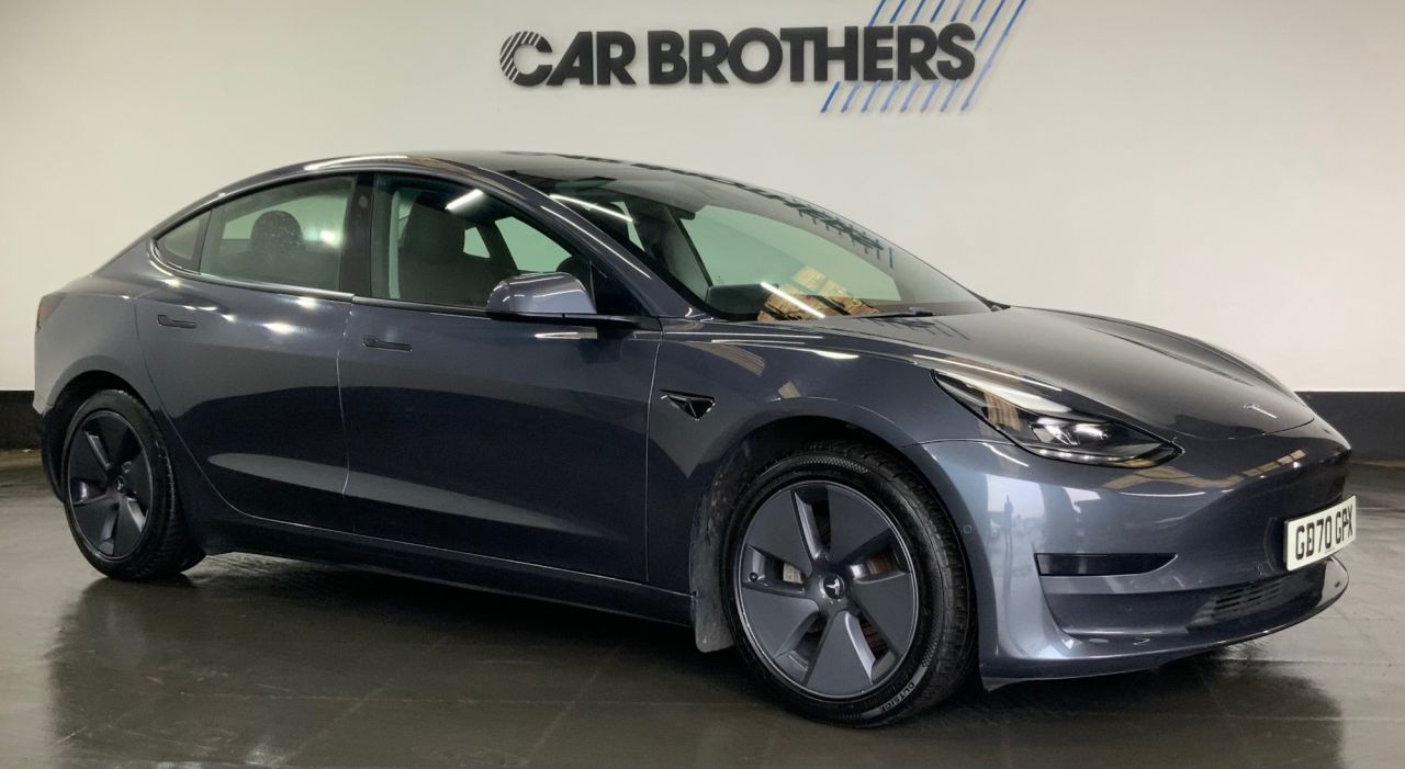 2021 TESLA Model 3 Standard Range Plus Saloon 4dr Electric Auto RWD (241 bhp) - vehicle photo 2 for sale on PureCar