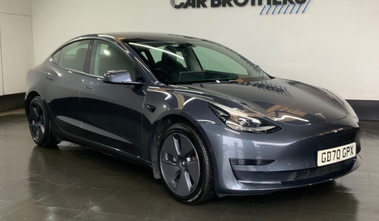 2021 TESLA Model 3 Standard Range Plus Saloon 4dr Electric Auto RWD (241 bhp) - vehicle photo 3 for sale on PureCar