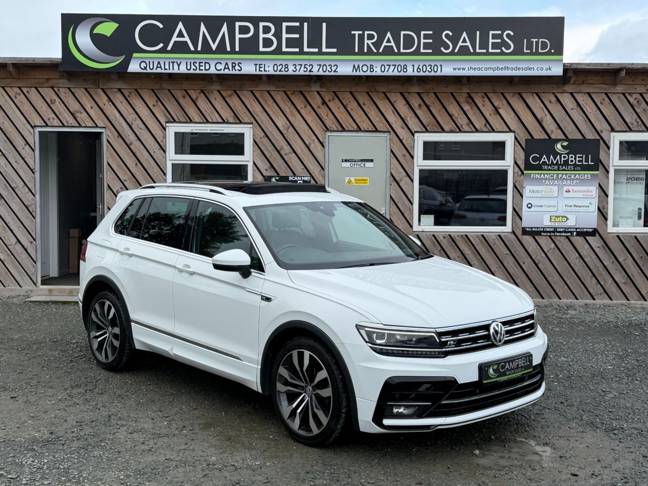 2018 VOLKSWAGEN TIGUAN 2.0 TDI R-Line SUV 5dr Diesel Manual 4Motion Euro 6 (s/s) (150 ps) - vehicle photo 2 for sale on PureCar