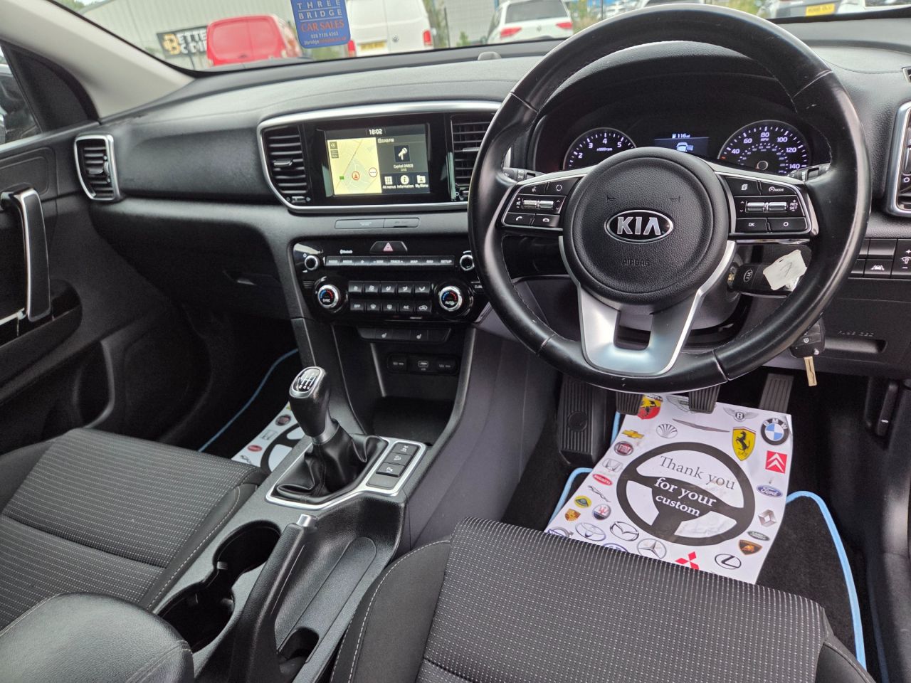 2019 KIA SPORTAGE 1.6 T-GDi 2 SUV 5dr Petrol Manual AWD Euro 6 (s/s) (174 bhp) - vehicle photo 11 for sale on PureCar