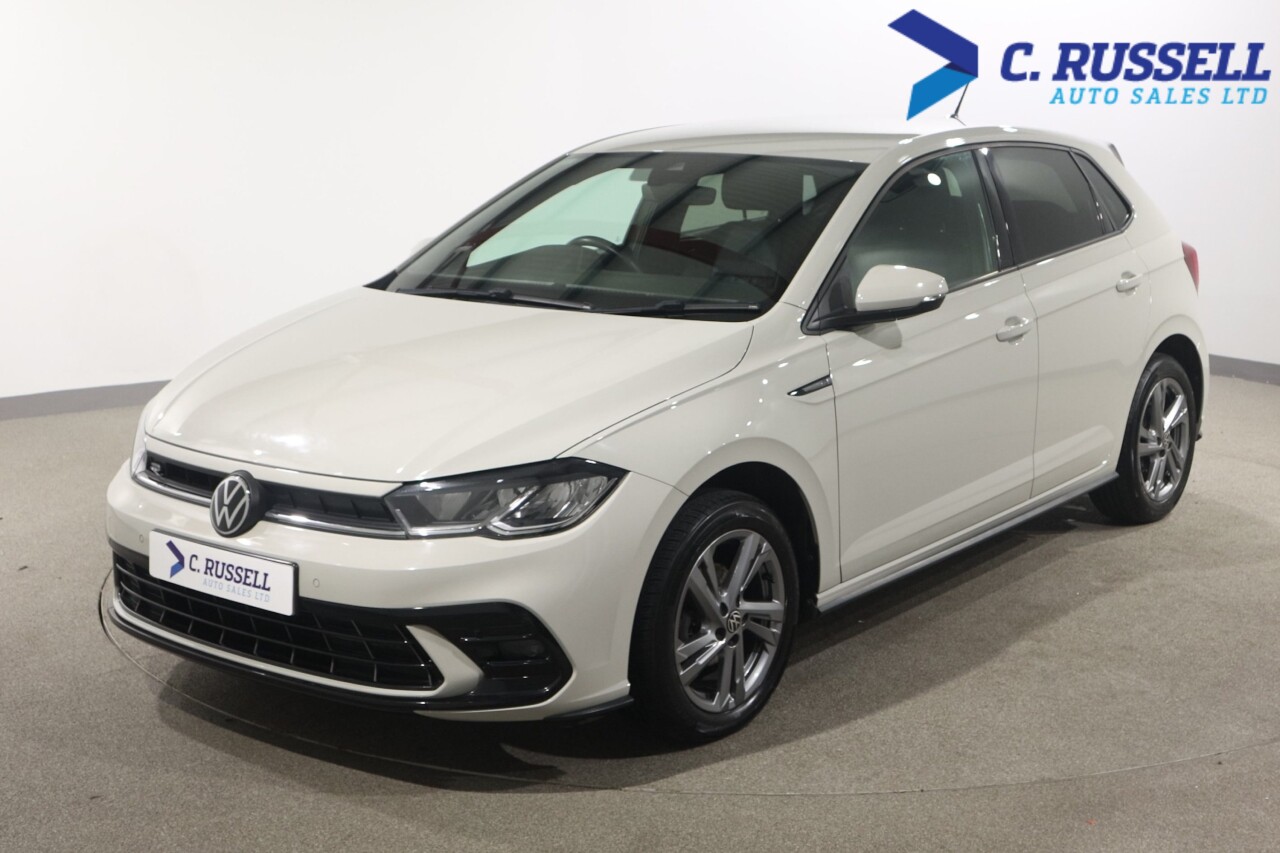 2022 VOLKSWAGEN POLO 1.0 TSI R-Line Hatchback 5dr Petrol Manual Euro 6 (s/s) (95 ps) - vehicle photo 2 for sale on PureCar