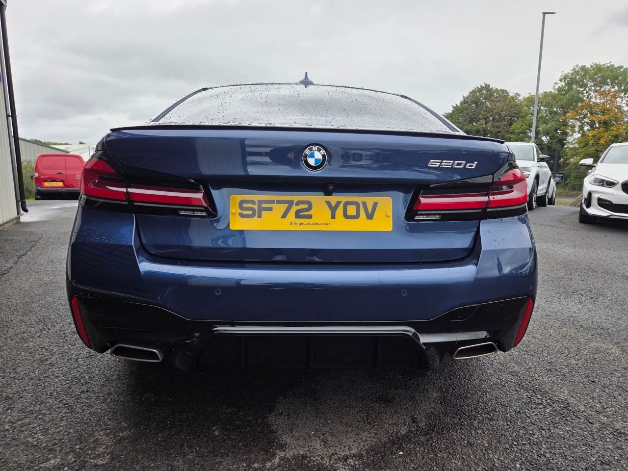 2022 BMW 5 SERIES 2.0 520d MHT M Sport Saloon 4dr Diesel Hybrid Steptronic Euro 6 (s/s) (190 - vehicle photo 7 for sale on PureCar