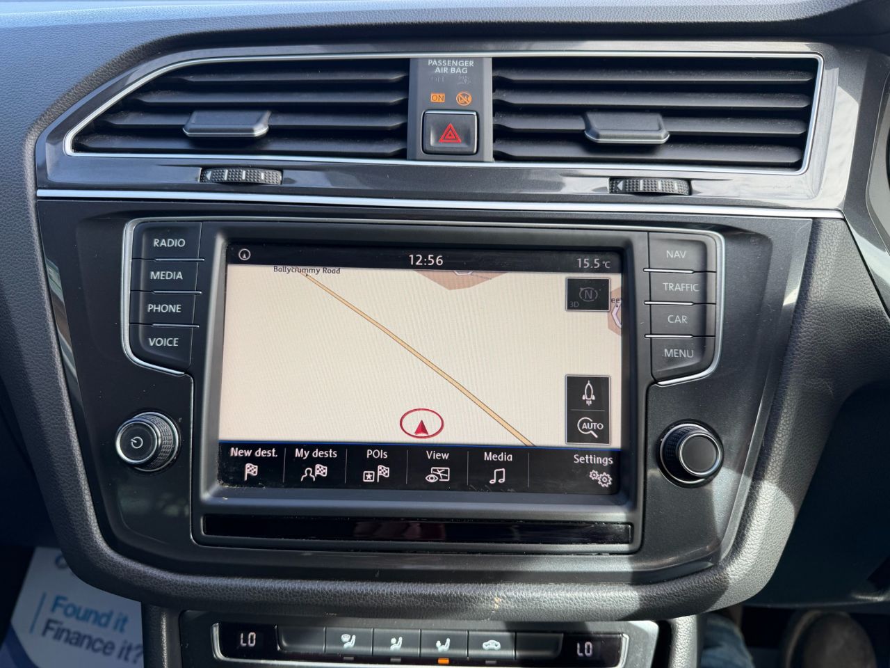 2017 VOLKSWAGEN TIGUAN 2.0 TDI BlueMotion Tech SE Navigation SUV 5dr Diesel Manual Euro 6 (s/s) (1 - vehicle photo 13 for sale on PureCar