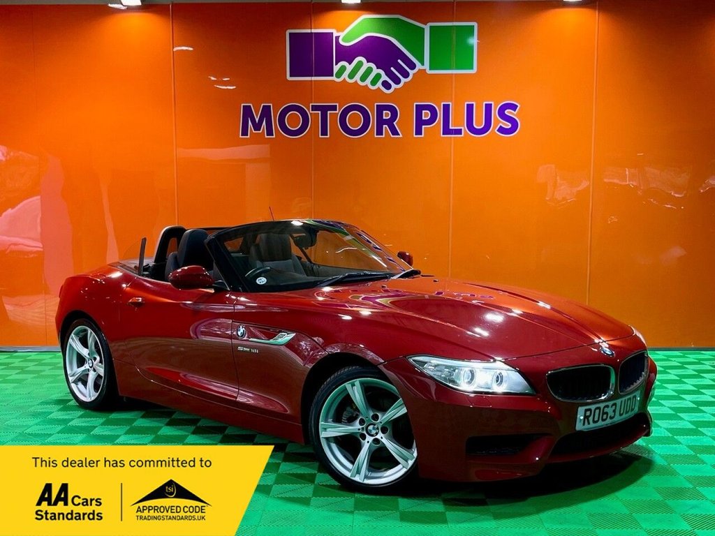 Red 2013 BMW Z4 Convertible Rear-wheel drive Manual