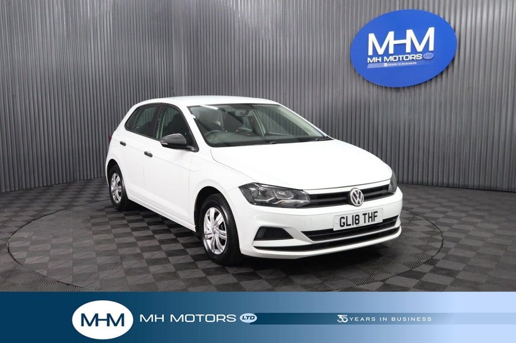 White 2018 Volkswagen Polo Hatchback Front-wheel drive Manual
