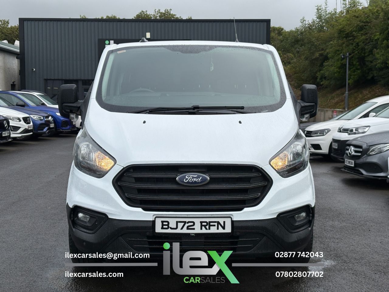 2022 FORD TRANSIT CUSTOM 2.0 300 EcoBlue Leader Crew Van Double Cab 5dr Diesel Manual L1 H1 Euro 6 ( - vehicle photo 2 for sale on PureCar