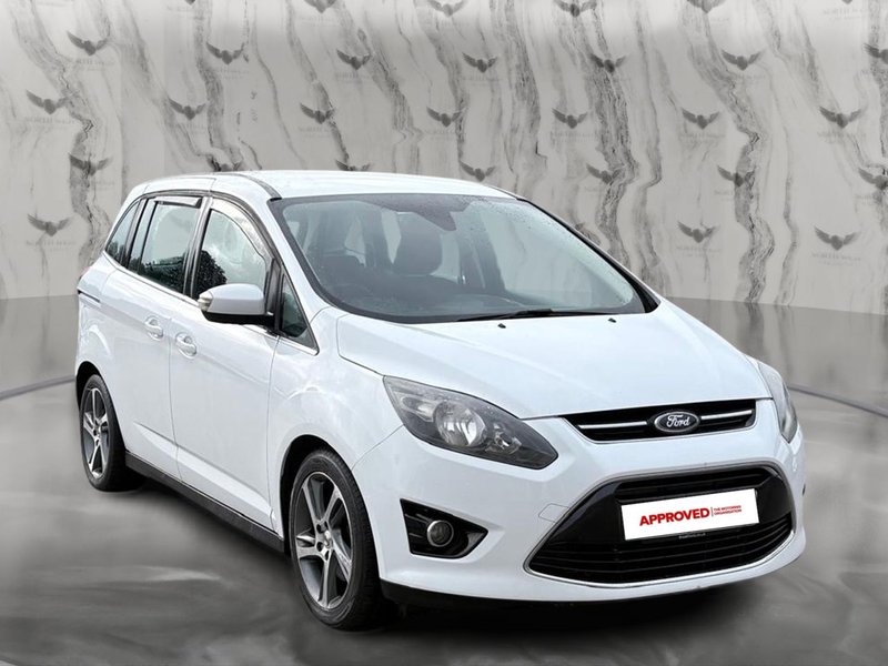 2012 Ford Grand C-Max in white — photo 1 of 24