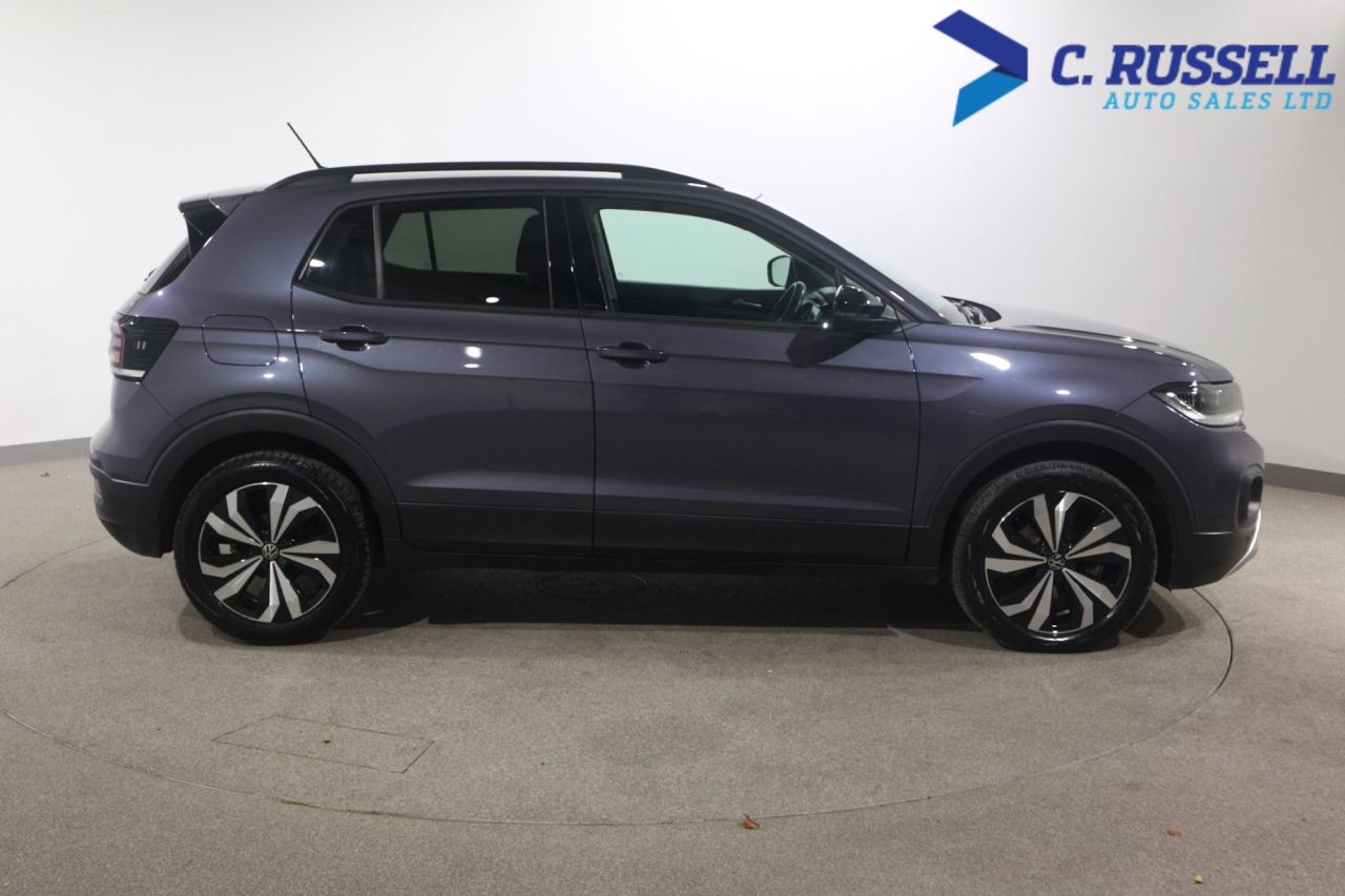 2023 VOLKSWAGEN T-CROSS 1.0 TSI Black Edition SUV 5dr Petrol DSG Euro 6 (s/s) (110 ps) - vehicle photo 7 for sale on PureCar