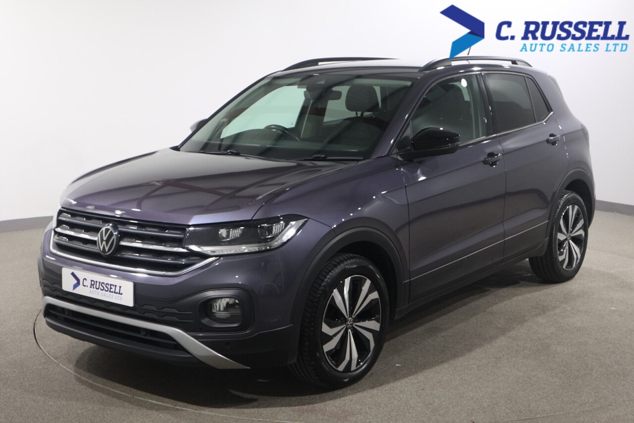 2023 VOLKSWAGEN T-CROSS 1.0 TSI Black Edition SUV 5dr Petrol DSG Euro 6 (s/s) (110 ps) - vehicle photo 2 for sale on PureCar