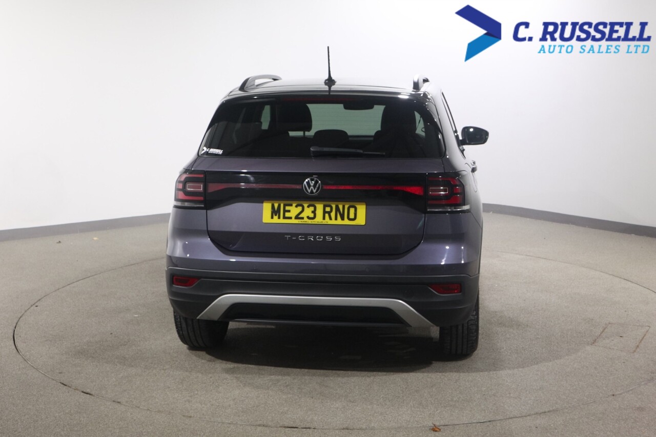 2023 VOLKSWAGEN T-CROSS 1.0 TSI Black Edition SUV 5dr Petrol DSG Euro 6 (s/s) (110 ps) - vehicle photo 12 for sale on PureCar