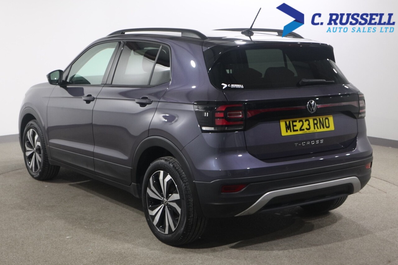 2023 VOLKSWAGEN T-CROSS 1.0 TSI Black Edition SUV 5dr Petrol DSG Euro 6 (s/s) (110 ps) - vehicle photo 14 for sale on PureCar