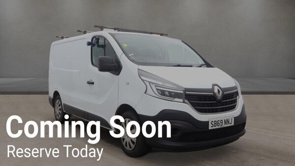 White 2019 Renault Trafic Van Front-wheel drive Manual