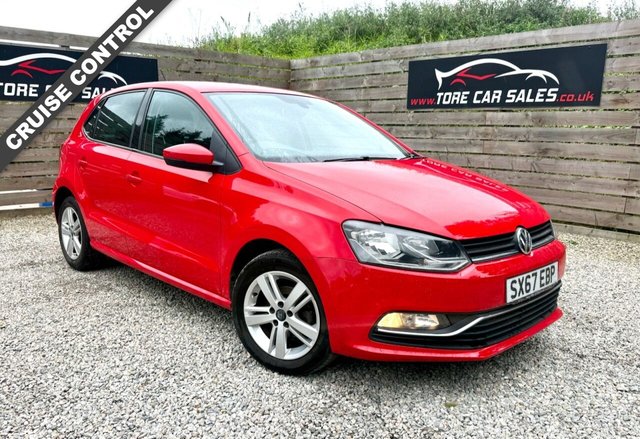 2017 VOLKSWAGEN POLO 1.2 TSI MATCH EDITION HATCHBACK 5DR PETROL MANUAL EURO 6 S S... photo