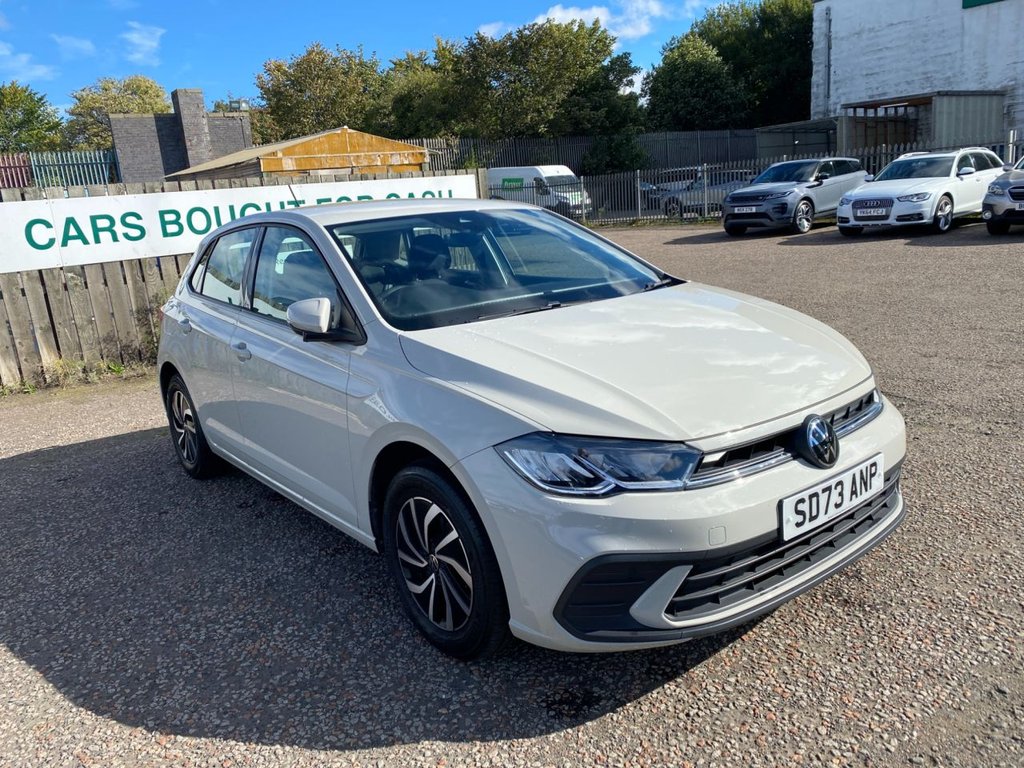 Grey 2023 Volkswagen Polo Hatchback Front-wheel drive Manual