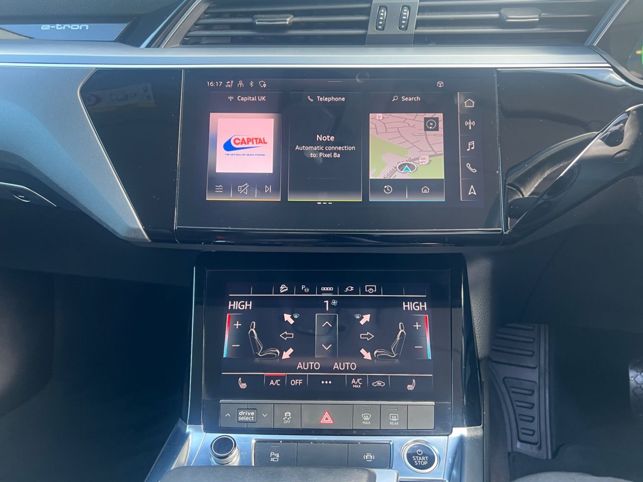 2023 AUDI Q8 E-TRON 50 Sport SUV 5dr Electric Auto quattro 95kWh (11kW Charger) (340 ps) - vehicle photo 15 for sale on PureCar