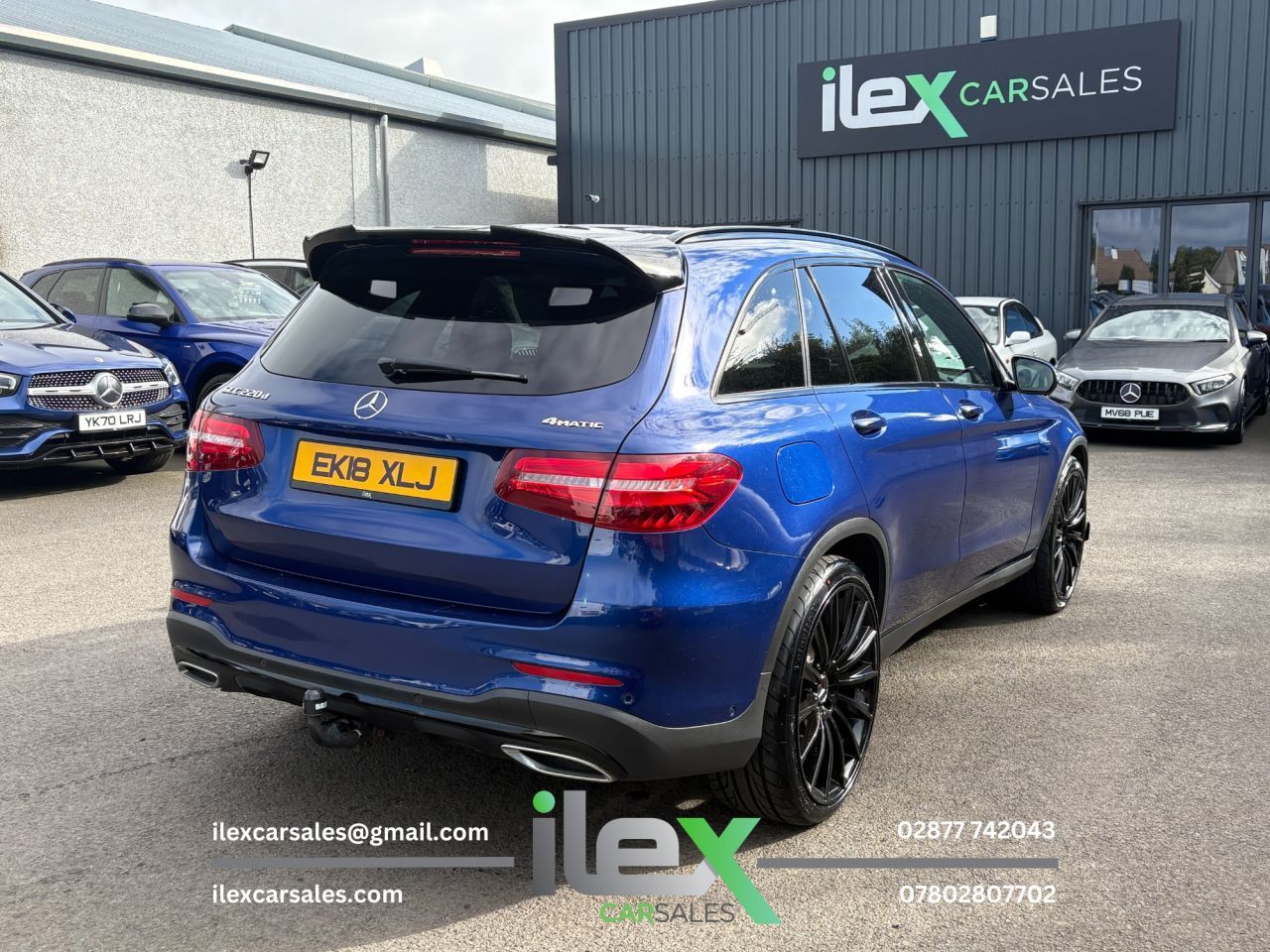 2018 MERCEDES GLC 2.1 GLC220d AMG Line SUV 5dr Diesel G-Tronic 4MATIC Euro 6 (s/s) (170 ps) 1 - vehicle photo 5 for sale on PureCar