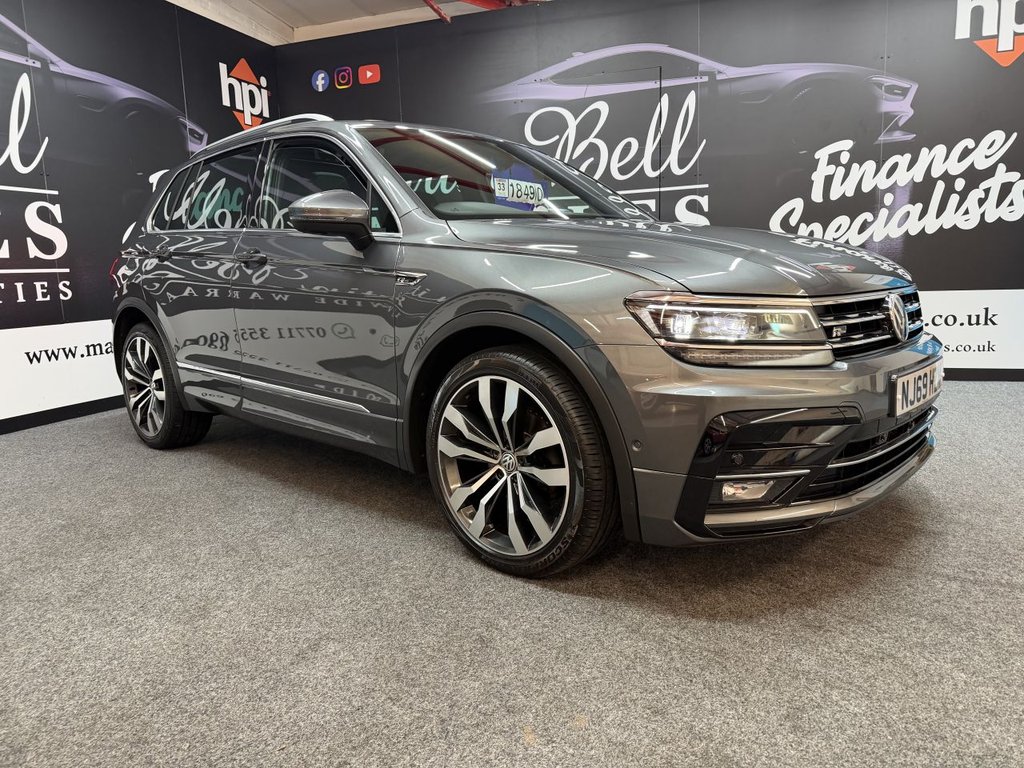 Grey 2019 Volkswagen Tiguan Estate All-wheel drive Automatic