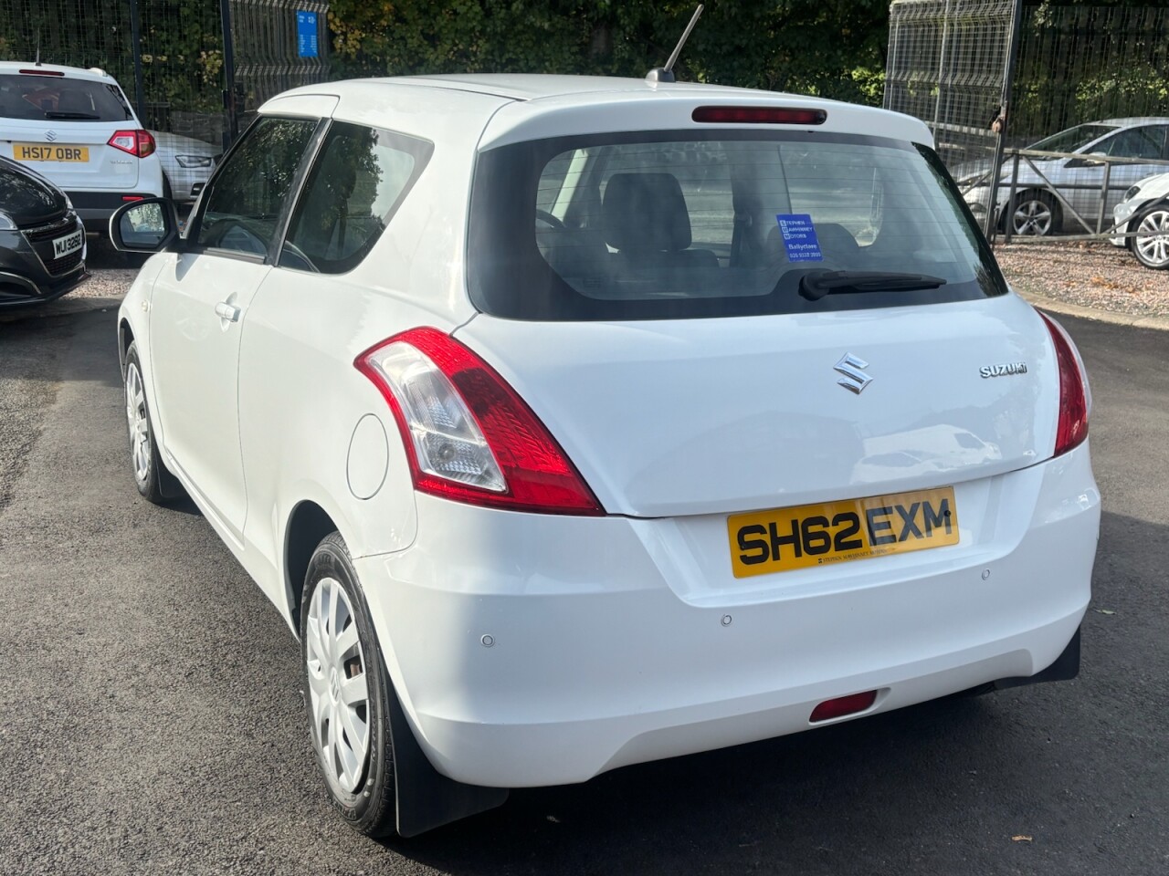 2012 SUZUKI SWIFT 1.2 SZ2 Hatchback 3dr Petrol Manual Euro 5 (94 ps) - vehicle photo 5 for sale on PureCar