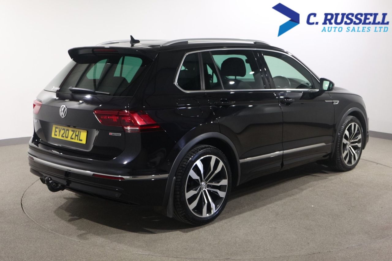 2020 VOLKSWAGEN TIGUAN 2.0 TDI R-Line Tech SUV 5dr Diesel DSG 4Motion Euro 6 (s/s) (150 ps) - vehicle photo 9 for sale on PureCar