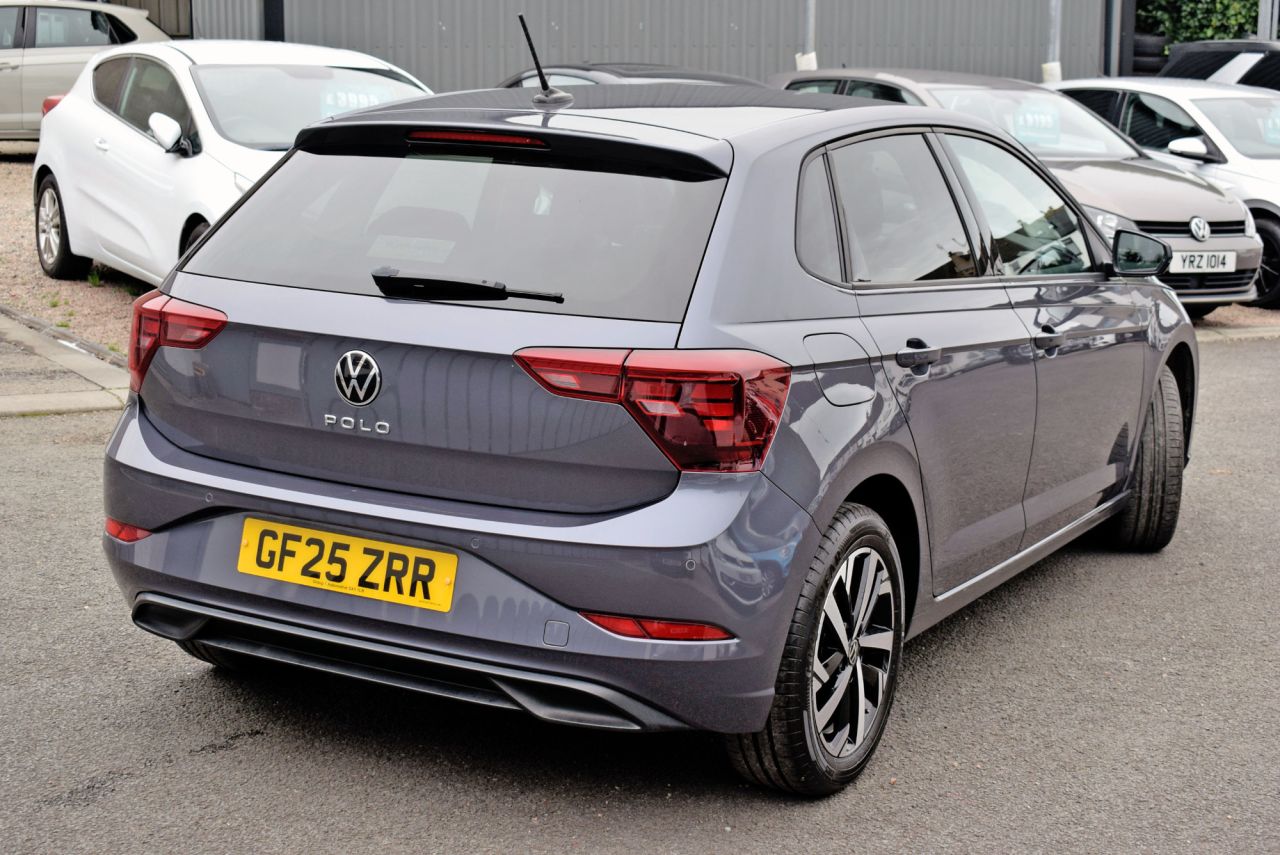 2025 VOLKSWAGEN POLO 1.0 TSI Match Hatchback 5dr Petrol DSG Euro 6 (s/s) (95 ps) 1 Owner, Automa - vehicle photo 7 for sale on PureCar
