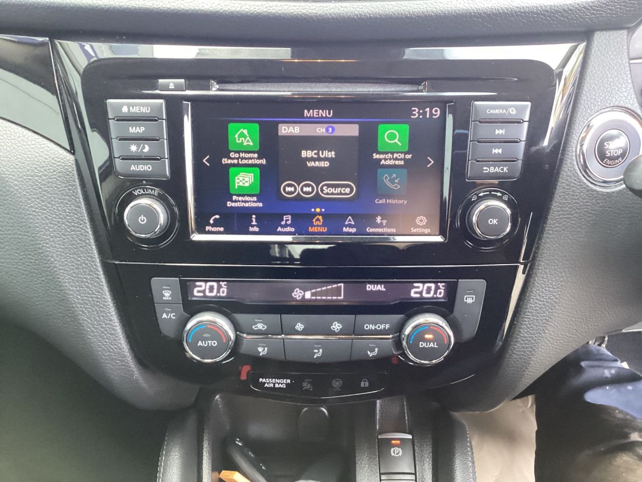 2019 NISSAN QASHQAI 1.3 DIG-T N-Connecta SUV 5dr Petrol DCT Auto Euro 6 (s/s) (160 ps) 1 Owner, - vehicle photo 11 for sale on PureCar