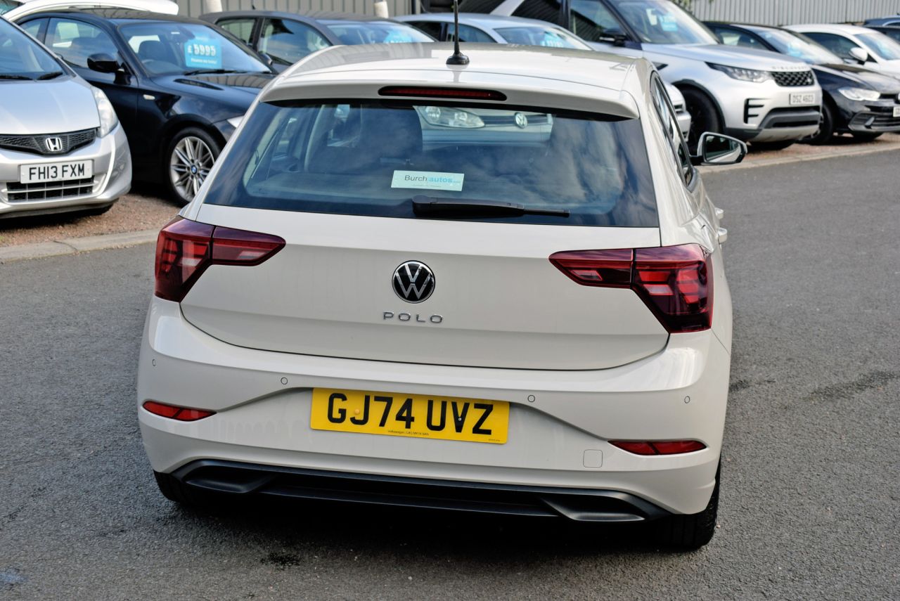 2024 VOLKSWAGEN POLO 1.0 EVO Life Hatchback 5dr Petrol Manual Euro 6 (s/s) (80 ps) 1 Owner, Full - vehicle photo 5 for sale on PureCar