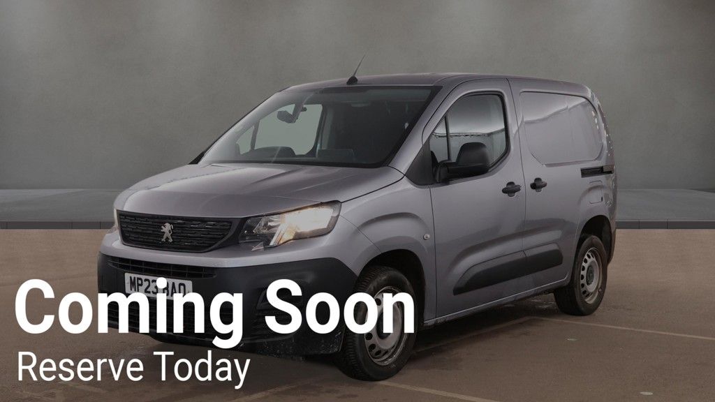 2023 PEUGEOT PARTNER 1.5 BlueHDi 1000 Professional Premium + Standard Panel Van 5dr Diesel Manua - vehicle photo 2 for sale on PureCar