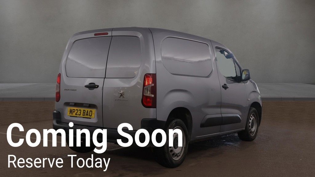 2023 PEUGEOT PARTNER 1.5 BlueHDi 1000 Professional Premium + Standard Panel Van 5dr Diesel Manua - vehicle photo 4 for sale on PureCar