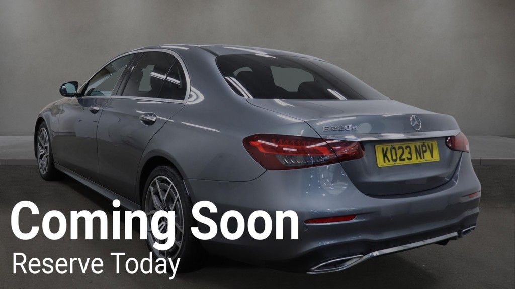 2023 MERCEDES E CLASS 2.0 E220dh MHEV AMG Line (Premium) Saloon 4dr Diesel Hybrid G-Tronic+ Euro - vehicle photo 3 for sale on PureCar