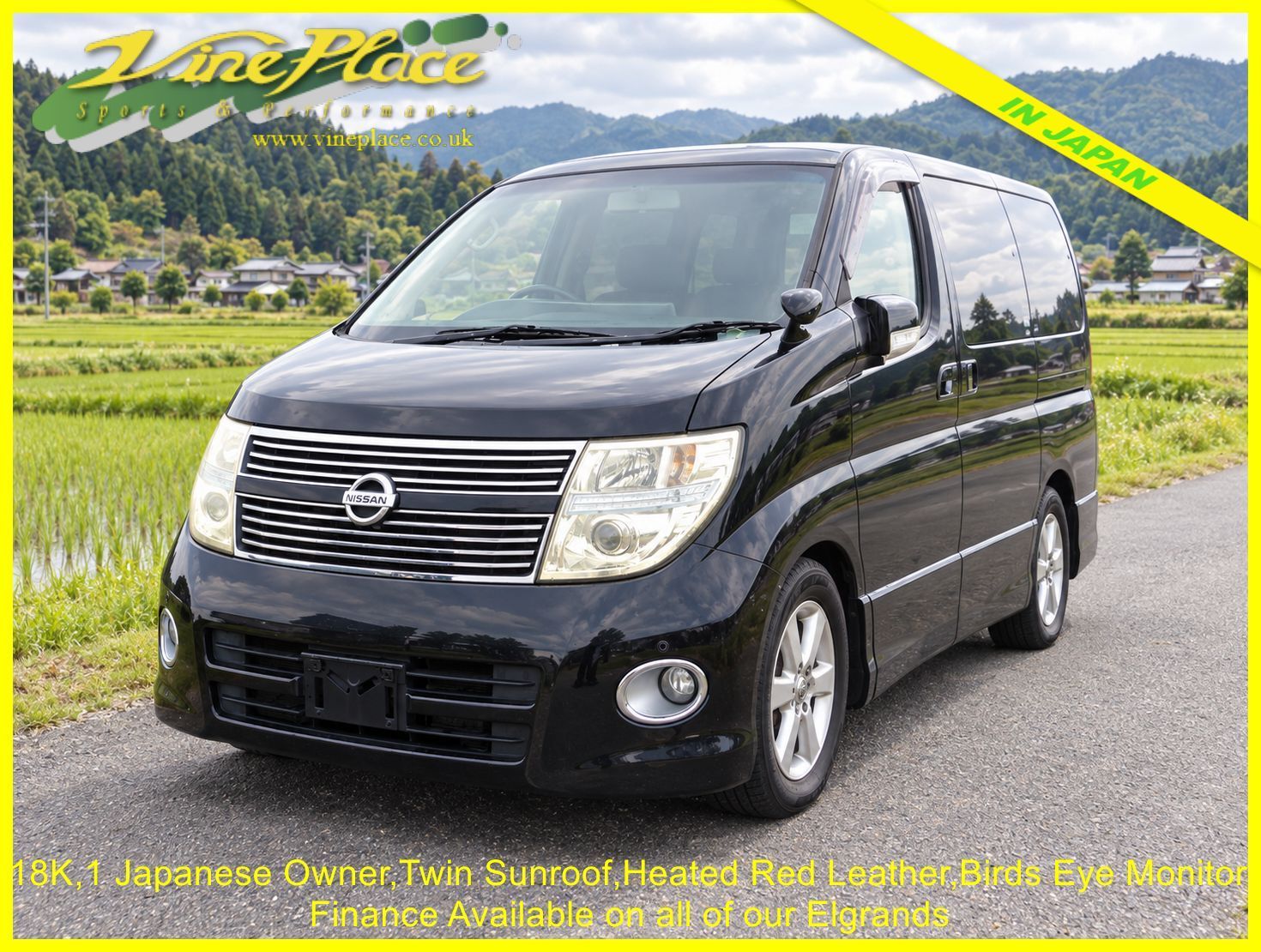 Nissan Elgrand 3.5 Highway Star Red Leather Premium Edition, Twn