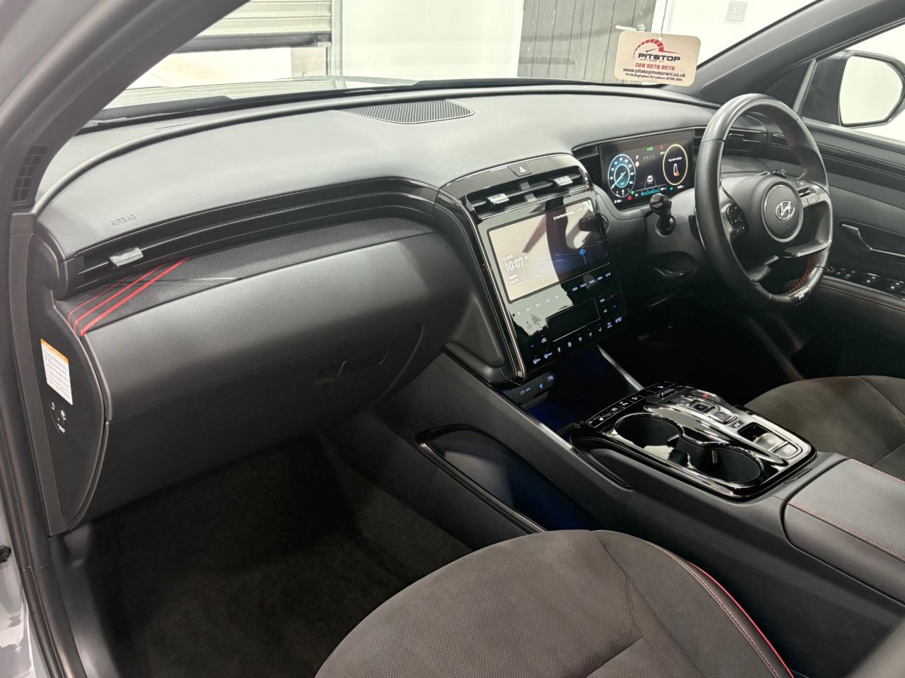 2022 HYUNDAI TUCSON 1.6 h T-GDi N Line SUV 5dr Petrol Hybrid Auto Euro 6 (s/s) (230 ps) - vehicle photo 27 for sale on PureCar
