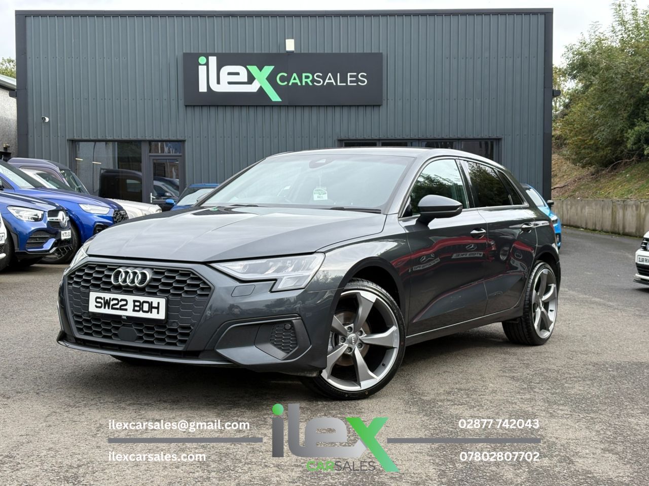 2022 AUDI A3 2.0 TDI 30 Technik Sportback 5dr Diesel Manual Euro 6 (s/s) (116 ps) 116PS - vehicle photo 3 for sale on PureCar