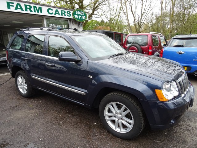2008 08 Jeep Grand Cherokee 3.0 OVERLAND CRD V6 5d AUTO 215 BHP