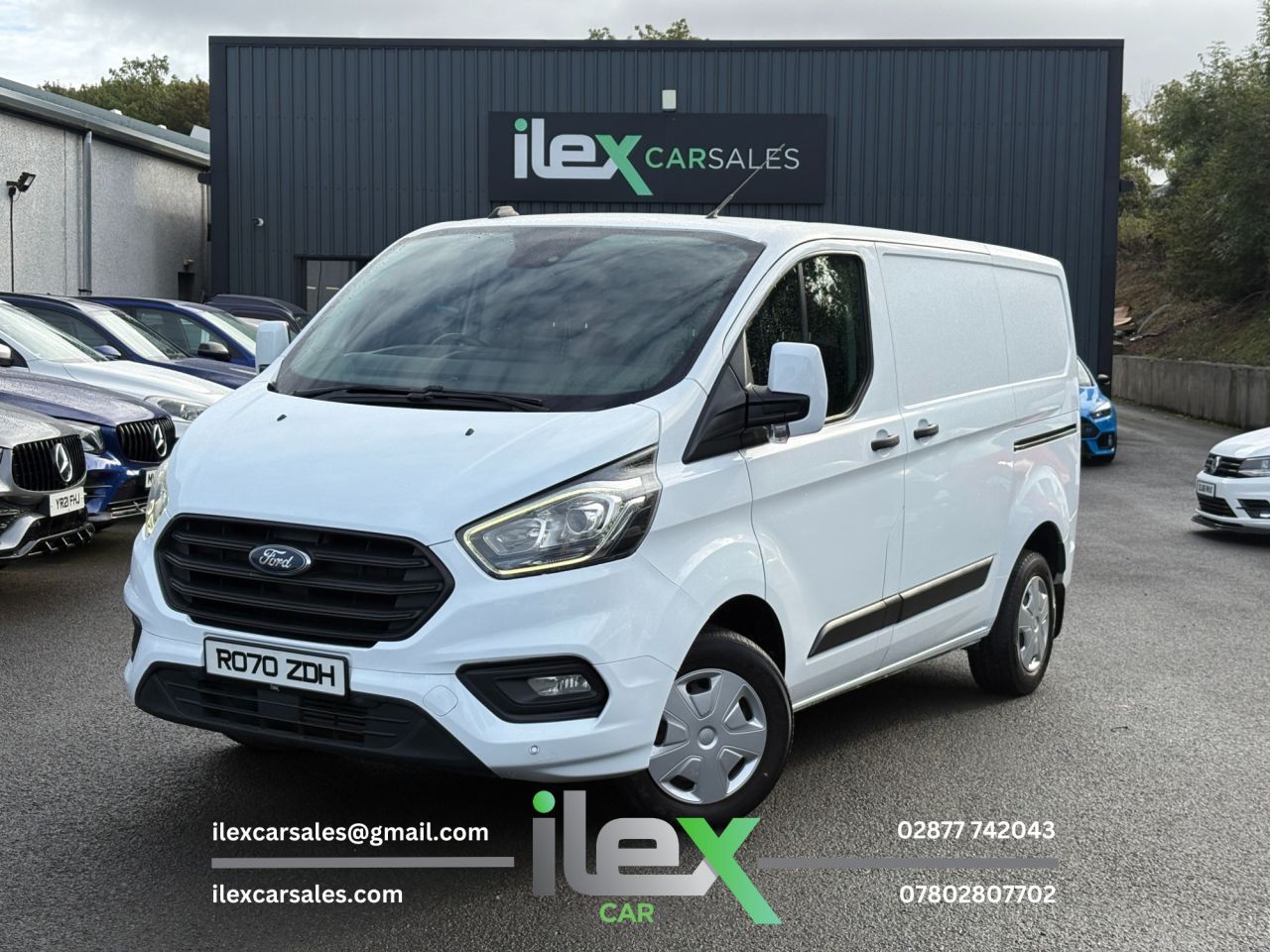 2020 FORD TRANSIT CUSTOM 2.0 300 EcoBlue Trend Panel Van 5dr Diesel Manual L1 H1 Euro 6 (s/s) (105 p - vehicle photo 3 for sale on PureCar