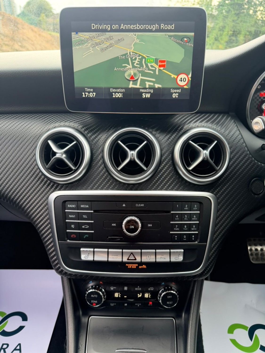 2016 MERCEDES A CLASS 2.1 A200d AMG Line (Executive) Hatchback 5dr Diesel 7G-DCT Euro 6 (s/s) (13 - vehicle photo 15 for sale on PureCar