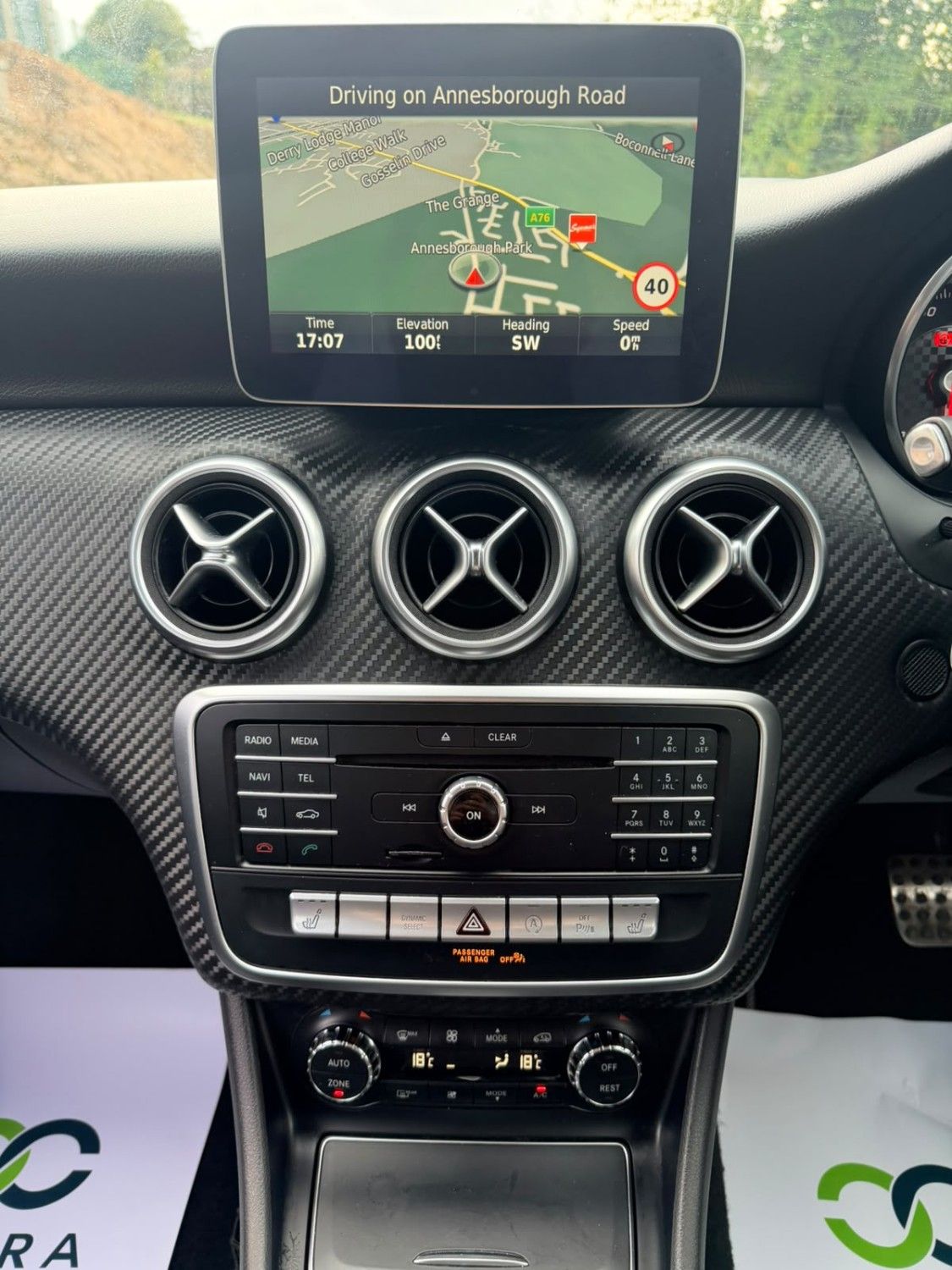 2016 MERCEDES A CLASS 2.1 A200d AMG Line (Executive) Hatchback 5dr Diesel 7G-DCT Euro 6 (s/s) (13 - vehicle photo 20 for sale on PureCar