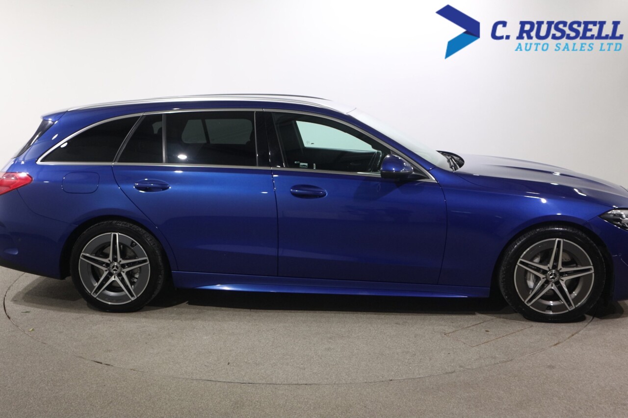 2022 MERCEDES C CLASS 2.0 C220dh MHEV AMG Line Estate 5dr Diesel Hybrid G-Tronic+ Euro 6 (s/s) (2 - vehicle photo 8 for sale on PureCar
