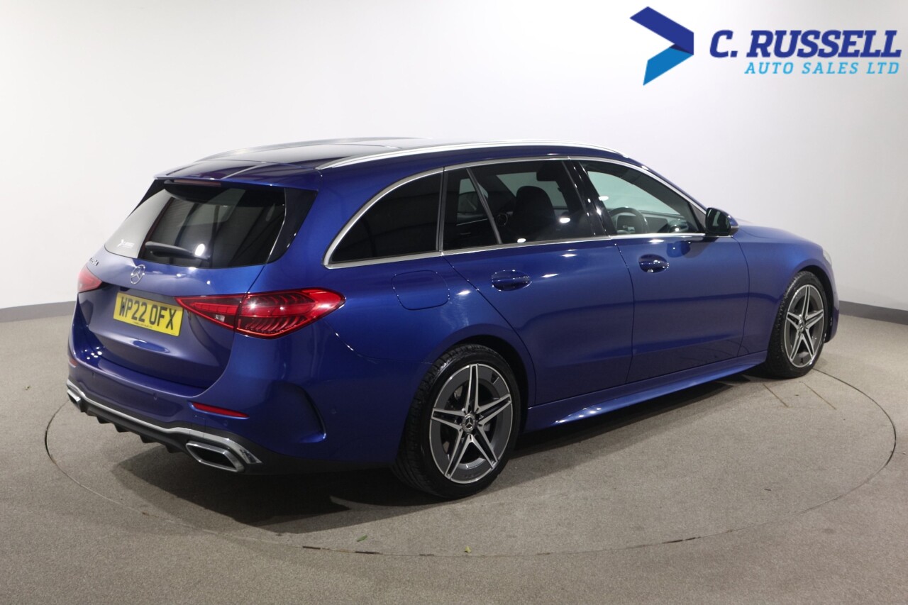 2022 MERCEDES C CLASS 2.0 C220dh MHEV AMG Line Estate 5dr Diesel Hybrid G-Tronic+ Euro 6 (s/s) (2 - vehicle photo 10 for sale on PureCar