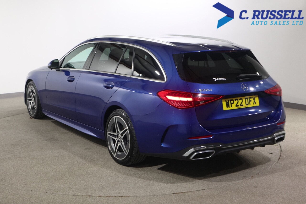 2022 MERCEDES C CLASS 2.0 C220dh MHEV AMG Line Estate 5dr Diesel Hybrid G-Tronic+ Euro 6 (s/s) (2 - vehicle photo 14 for sale on PureCar