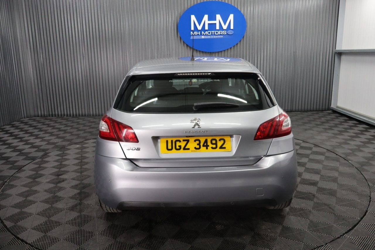 2015 PEUGEOT 1.6 ACTIVE 5 Dr Diesel Hatchback Manual Euro 5 2 KEYS / SAT NAV / 1 LADY OW - vehicle photo 21 for sale on PureCar