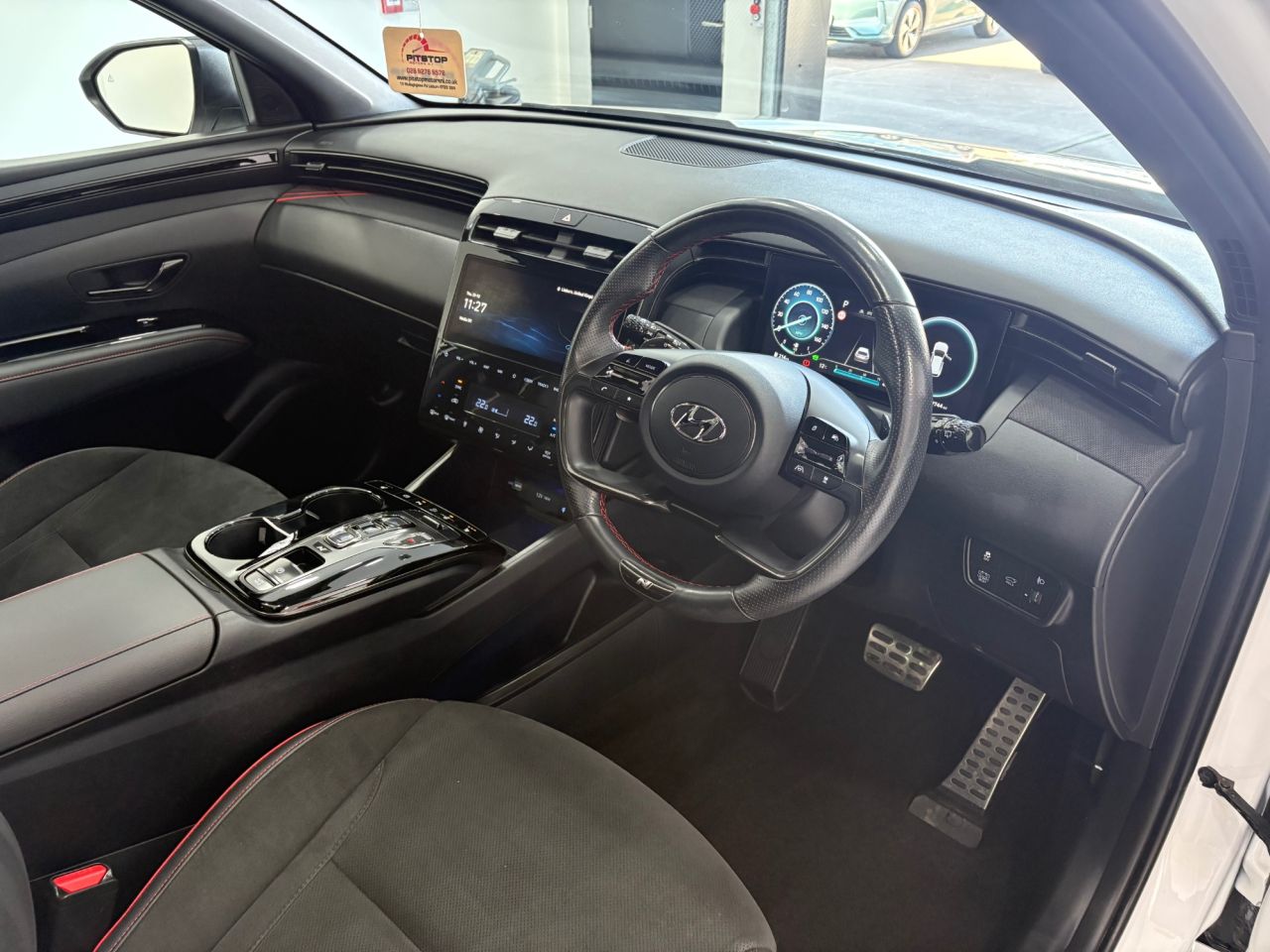 2023 HYUNDAI TUCSON 1.6 h T-GDi N Line S SUV 5dr Petrol Hybrid Auto Euro 6 (s/s) (230 ps) - vehicle photo 25 for sale on PureCar