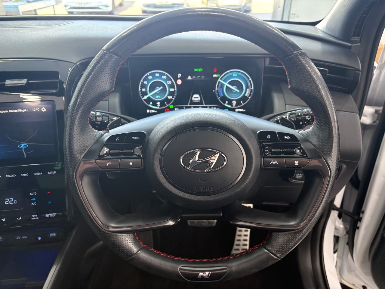 2023 HYUNDAI TUCSON 1.6 h T-GDi N Line S SUV 5dr Petrol Hybrid Auto Euro 6 (s/s) (230 ps) - vehicle photo 31 for sale on PureCar