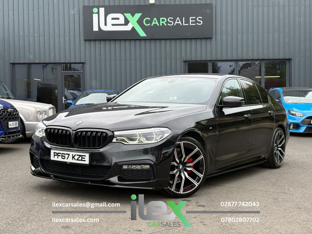2017 BMW 5 SERIES 2.0 520d M Sport Saloon 4dr Diesel Auto xDrive Euro 6 (s/s) (190 ps) 190PS - vehicle photo 3 for sale on PureCar