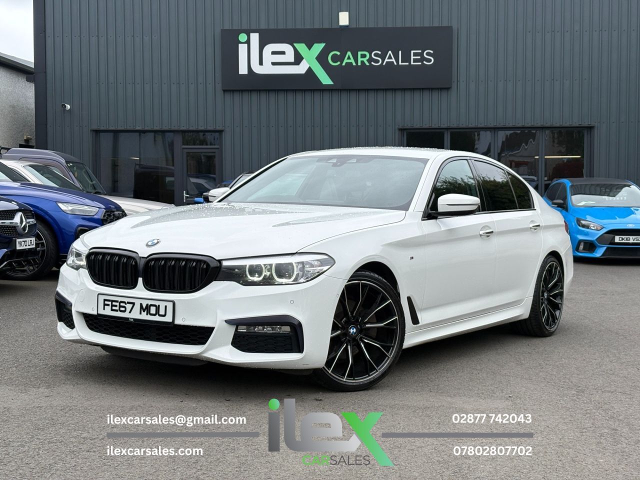 2017 BMW 5 SERIES 2.0 520d M Sport Saloon 4dr Diesel Auto Euro 6 (s/s) (190 ps) 190PS | Auto - vehicle photo 3 for sale on PureCar