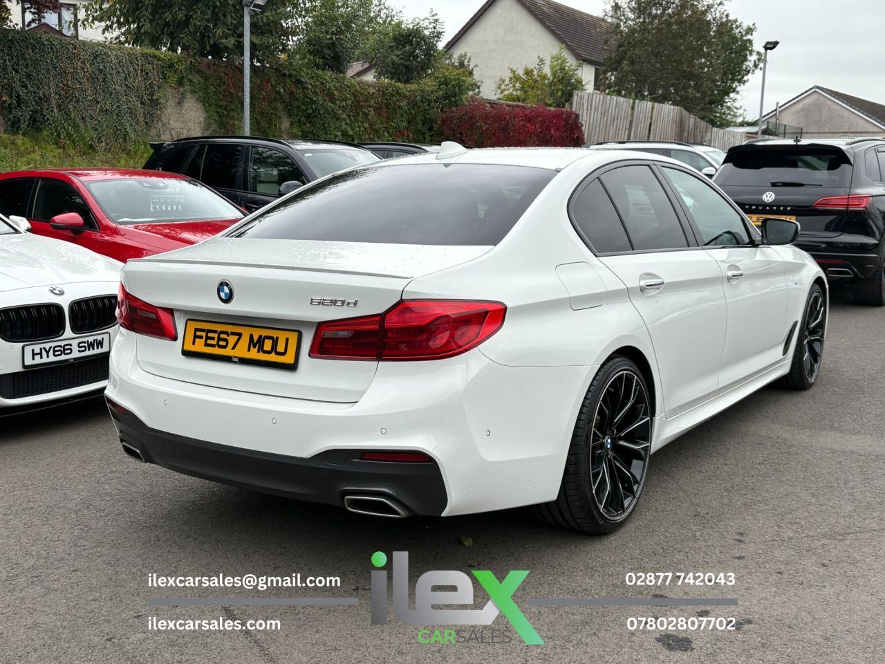 2017 BMW 5 SERIES 2.0 520d M Sport Saloon 4dr Diesel Auto Euro 6 (s/s) (190 ps) 190PS | Auto - vehicle photo 5 for sale on PureCar