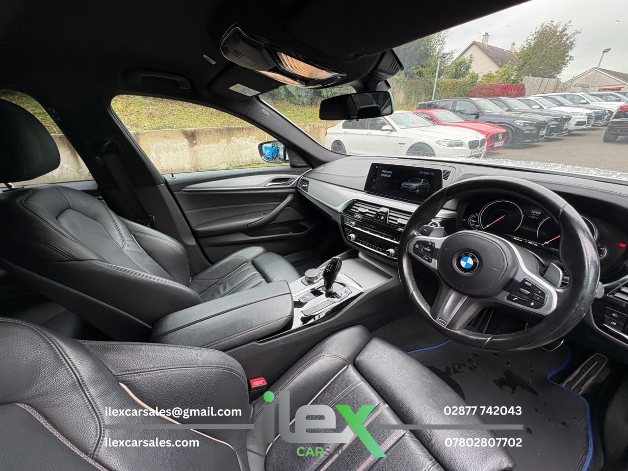 2017 BMW 5 SERIES 2.0 520d M Sport Saloon 4dr Diesel Auto Euro 6 (s/s) (190 ps) 190PS | Auto - vehicle photo 8 for sale on PureCar