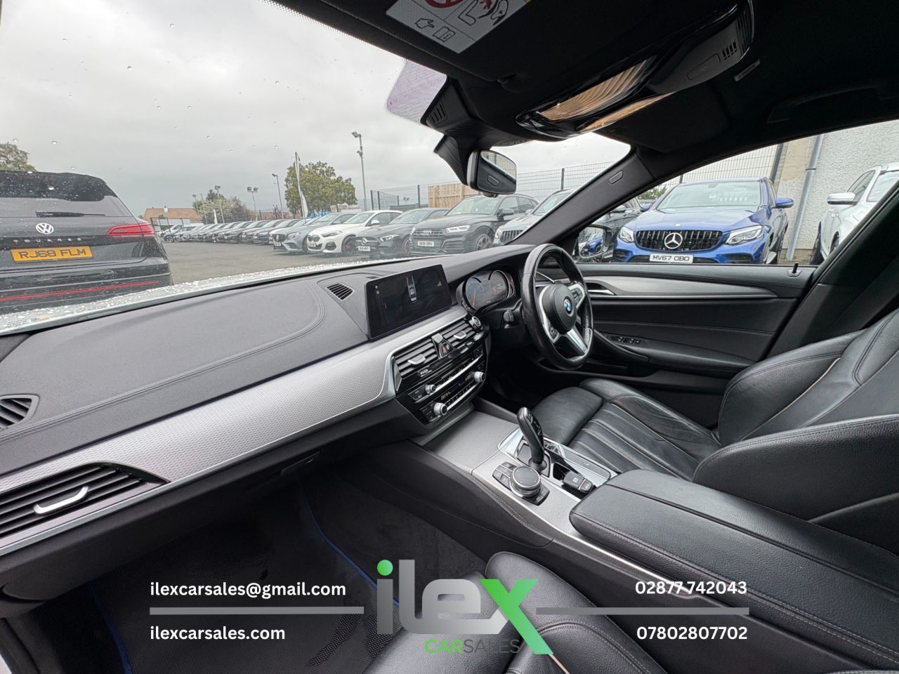 2017 BMW 5 SERIES 2.0 520d M Sport Saloon 4dr Diesel Auto Euro 6 (s/s) (190 ps) 190PS | Auto - vehicle photo 10 for sale on PureCar