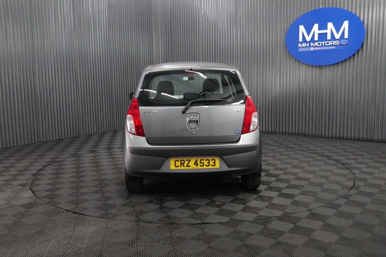 2011 HYUNDAI I10 1.2 Classic Hatchback 5dr Petrol Manual Euro 4 (77 bhp) LONG MOT / ONLY £35 - vehicle photo 6 for sale on PureCar